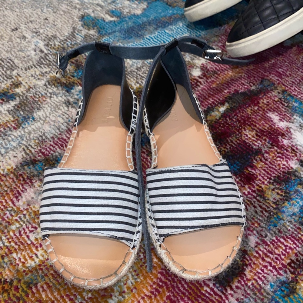 old navy striped sandals
